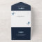 elegant moonlight blue wedding