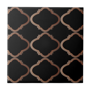 Elegant Moroccan Pattern Tile