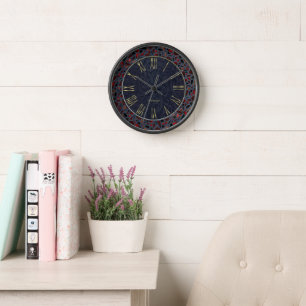 Elegant Mosaic Large Wall Clock