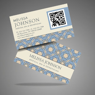 Elegant Mosaic Medical Spa & Aesthetician QR Card