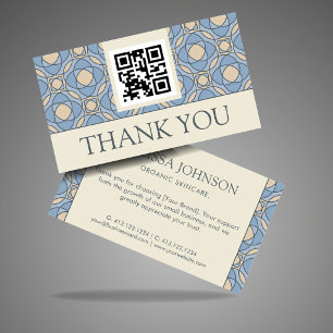 Elegant Mosaic Medical Spa Thank You Card