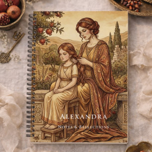 Elegant Mother and Daughter Custom Name Journal