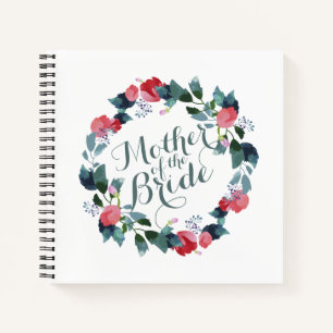 Elegant Mother of the Bride Wedding   Guestbook Notebook