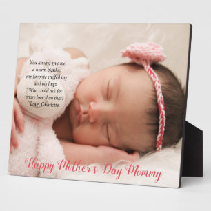 Elegant Mother's Day Mommy From Baby Plaque