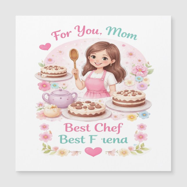 Elegant Mother's Day Printable Card (Front)