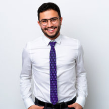 Elégant Motif de peg Cravate