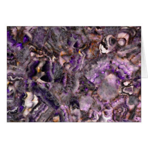 Elégant motif en marbre de pierre de quartz violet
