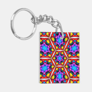 Élégant motif floral Abstrait
