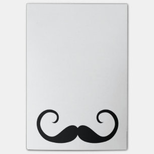 Elegant Moustache Post-it Notes