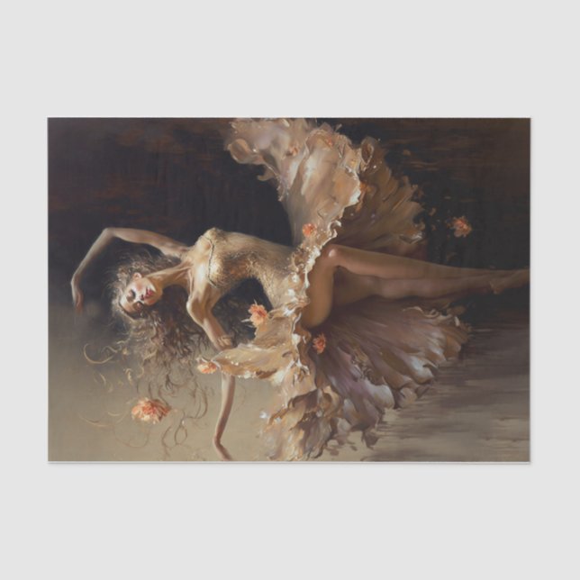 Elegant Movement Tissue Paper (Front)