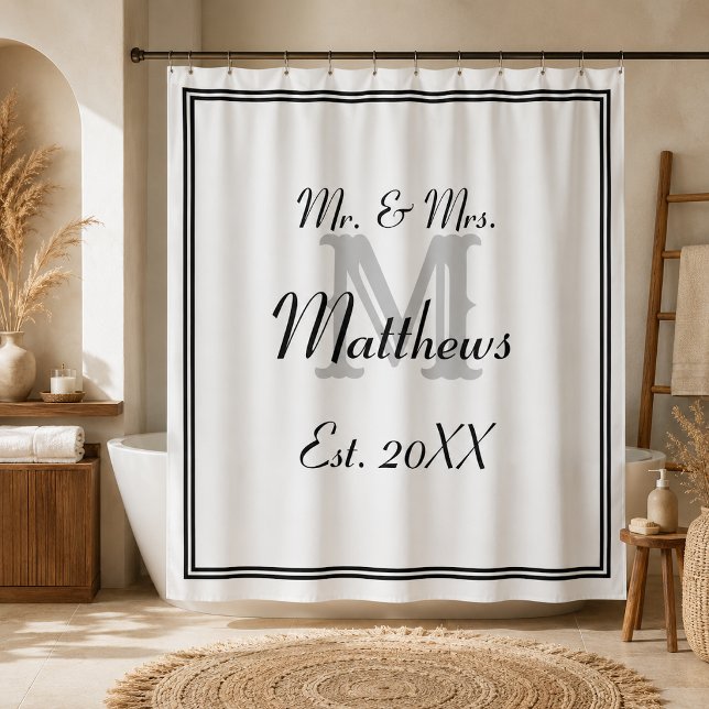 Elegant Mr and Mrs Monogram (Creator Uploaded)