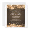 Elegant Mr Mrs Couples Shower Gold Sparkle Lights
