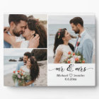 elegant mr &mrs wedding photo collage anniversary