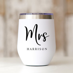 Elegant Mrs Personalized Wedding