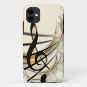 Elegant Musical Note iPhone 11 Case