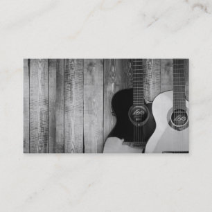 Elegant Musician  Business Card