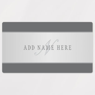 Elegant Name & Monogram Lettering (or other text)