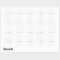 Elegant Name Monogram | White & Grey