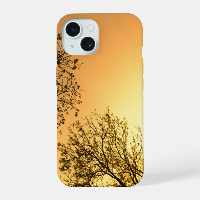 Elegant Natural Beauty iPhone 15 Case (Back)
