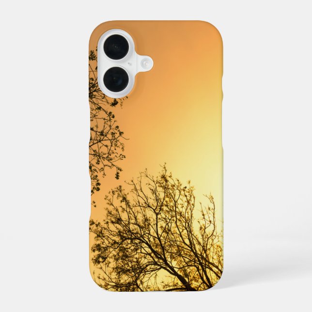 Elegant Natural Beauty iPhone 16 Case (Back)