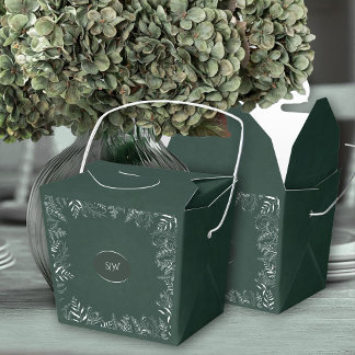 Elegant Nature-Inspired Gift Favor Box