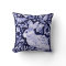 Elegant Navy Blue Bunny Rabbit Birds Dedham Delft