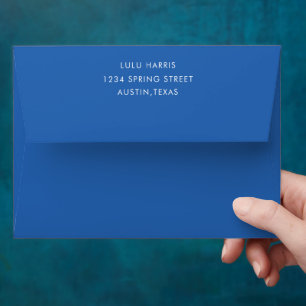 ELEGANT NAVY BLUE Envelope