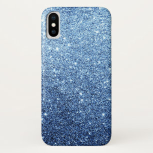 Elegant Navy Blue Glitter Luxury Case-Mate iPhone Case