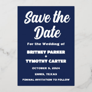 Elegant Navy Blue Modern QR Code Photo