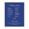 Elegant Navy Blue Roses & Silver Glitter Wedding