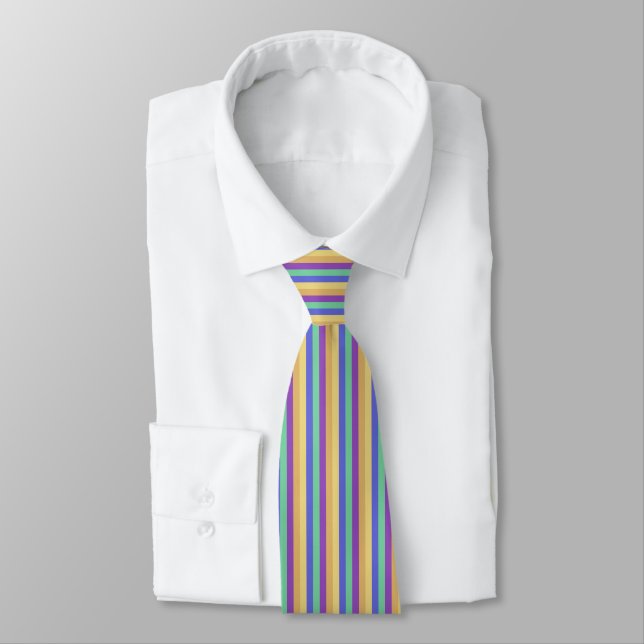 Elegant Neck Tie Collection: Custom Graphic Design (Tied)
