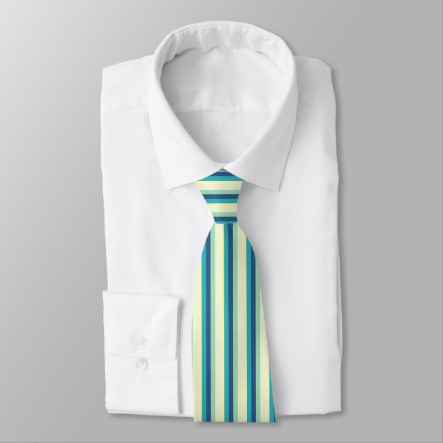 Elegant Neck Tie Collection: Custom Graphic Design (Tied)
