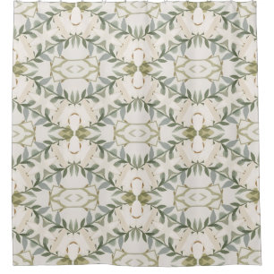 Elegant Neutral Floral Pattern