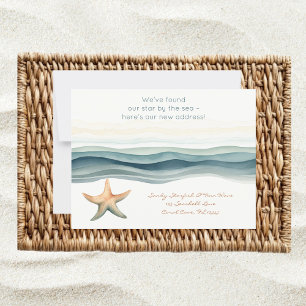 Elegant New Address Postcard
