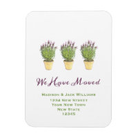 Elegant New of address  | Moving Announcement