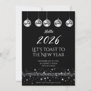 Elegant New Year’s Eve Party Invitation