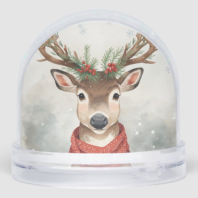 elegant new year snow globe 2025 (Arrière)