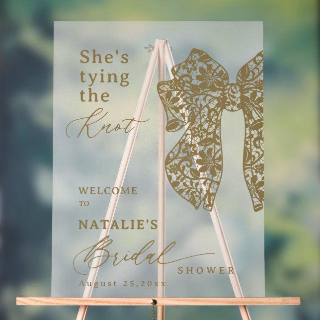 Élégant noeud papillon en dentelle avec écriture d (Neutre)