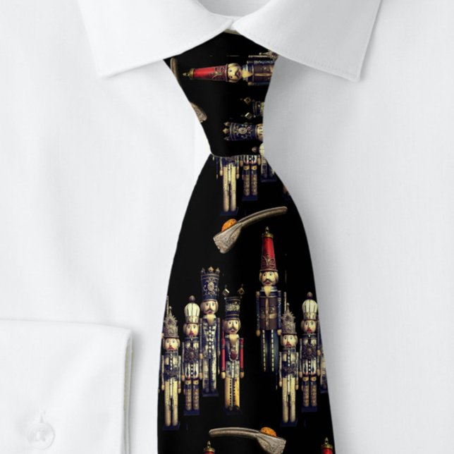 Elegant Nutcracker Christmas Neck Tie (Creator Uploaded)