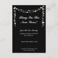 Elegant NYE Party Invite