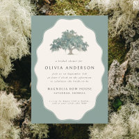 Elegant Oak Tree Southern Wedding Bridal Shower
