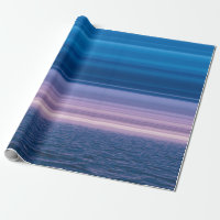 Elegant Ocean Sea Water Purple Horizon Blue Sky