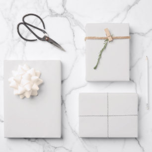 Elegant off-white Minimalist and chic  Wrapping Paper Sheet