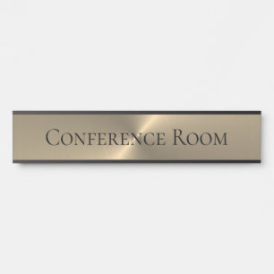 Elegant Office Conference Room Hanging Name Plate