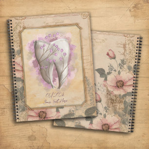 Elegant Old Fashioned Dental Diary / Notebook