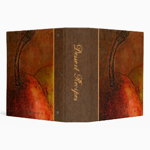 Elegant Old World Pears (2") Binder