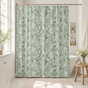 Elegant Olive Leaves Pattern