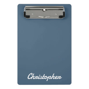 Elegant One Colour Minimalist Design Mini Clipboard