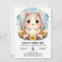 Elegant Online Hamster Birthday