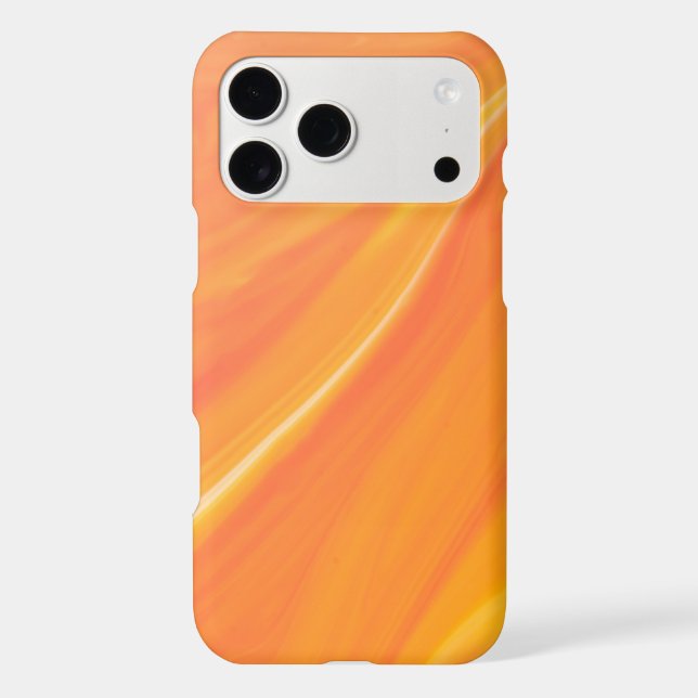  Elegant Orange Marble  (Back)